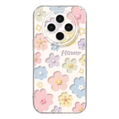 适用vivox300s手机壳ultra女款x200s保护套x80pro硅胶x70全包防摔60高级90新款x100彩色vivo好看鲜花pro+软外