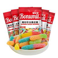 宝奴咪酸砂软糖150g毛毛虫小熊新年网红零食