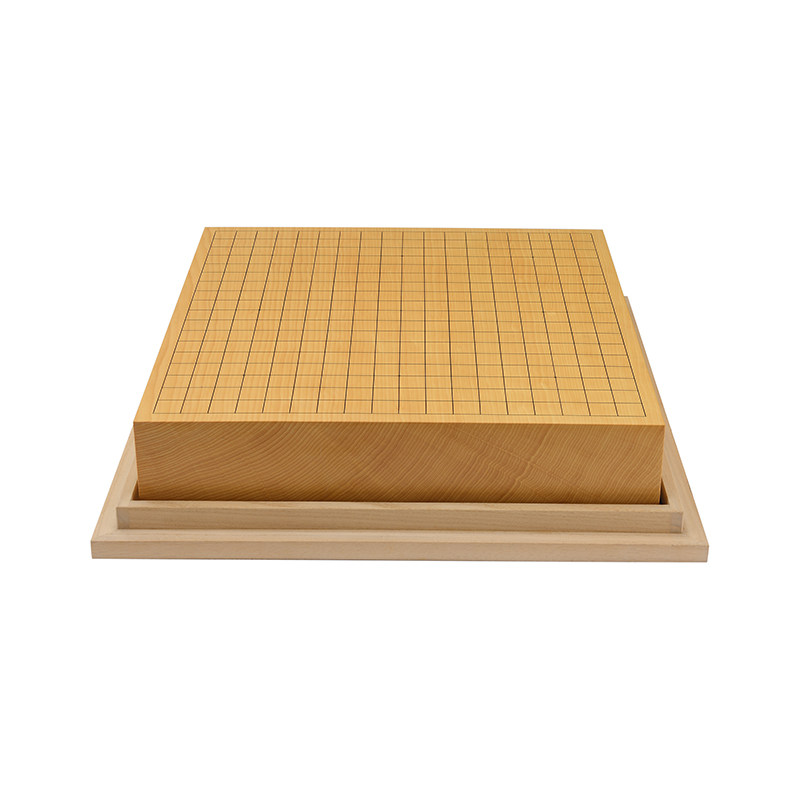 日产香榧本榧整木围棋盘太刀目盛
