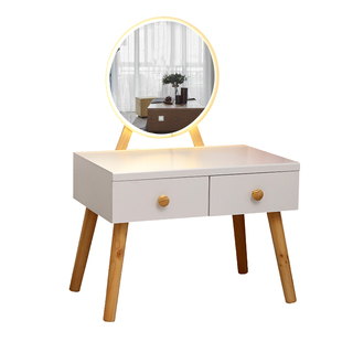 飘窗梳妆台小型卧室小户型阳台化妆桌迷你简约轻奢化妆台北欧专用