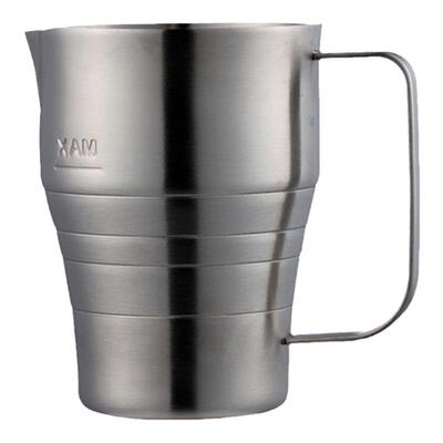 不锈钢打奶缸大容量量杯900ml