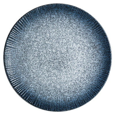 新时代厨房条纹浅盘陶瓷