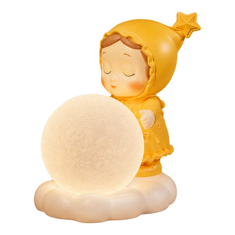 星星人台灯床头灯氛围灯生日礼物