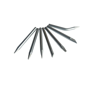 10支装外热式60W烙铁头弯头尖头马蹄洛铁咀刀头电烙铁头扁焊枪头