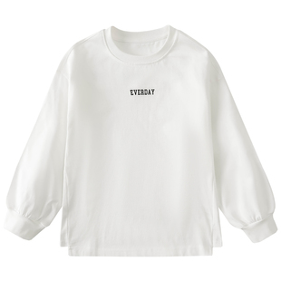 男童长袖T恤纯棉2026春装新款儿童中大童男孩春秋款打底衫上衣