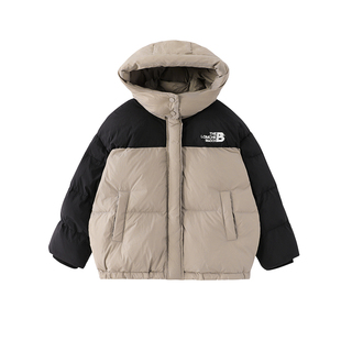 儿童羽绒服冬季白鸭绒外套女童防风衣服保暖加厚面包服百搭姐弟装