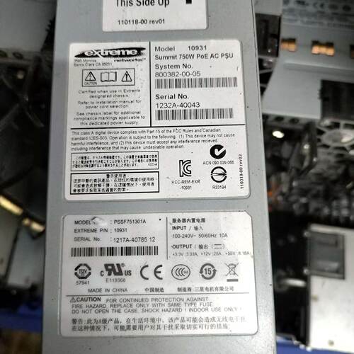 询价-Extreme Networks Summit 750W P