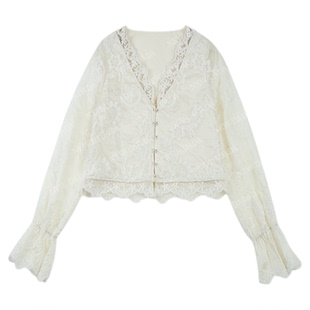 利达 NEW DADADA【灵动谐趣】衬衫女高级感新款春轻奢减龄洋气