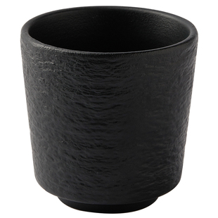 米立风物黑白岩纹茶杯陶瓷功夫茶杯主人杯单杯品茗喝茶杯茶具杯子