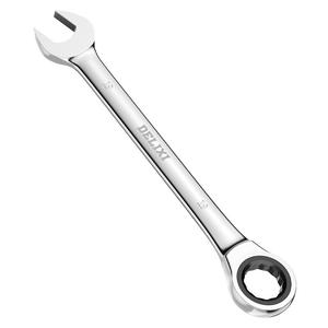 德力西棘轮扳手快速梅花开口自动双向万能两用梅开板手工具套装