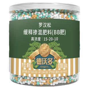 罗汉松专用肥营养液缓释复合肥氮磷钾有机肥盆景叶枯病治黄叶肥料