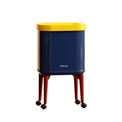 VEELAR客厅高脚垃圾桶家用复古风