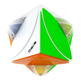 奇艺M枫叶磁力魔方格异形不规则专业顺滑儿童初学者益智比赛专用