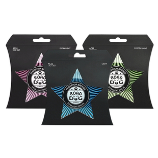 路狗民谣吉他弦一套6根木吉它琴弦覆膜弦线磷铜玄线全套琴铉配件