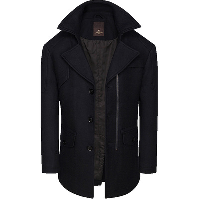 浪登学院风羊毛大衣高级毛呢外套