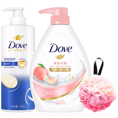 多芬洗发水清洁滋养留香
