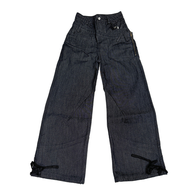 宽松固色长裤baggy版型重磅原牛