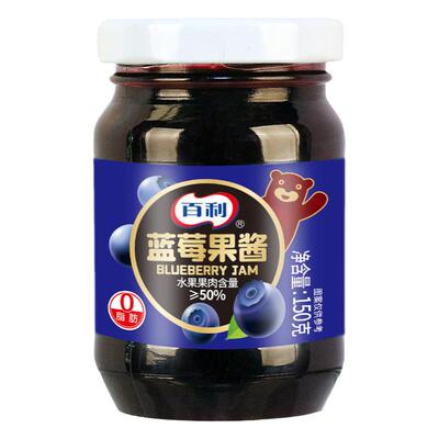 百利蓝莓草莓酱涂抹面包果酱150g