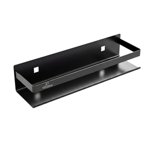 潜水艇厨房调料置物架304不锈钢免打孔壁挂式油盐酱醋瓶罐收纳架