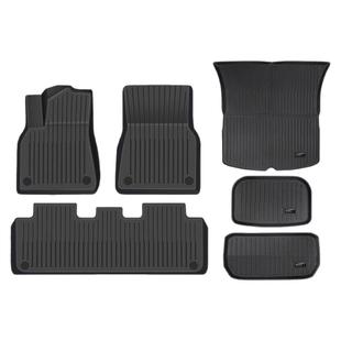 适用于右舵特斯拉ModelY3脚垫港版TPE汽车地垫内饰全套丫改装配件