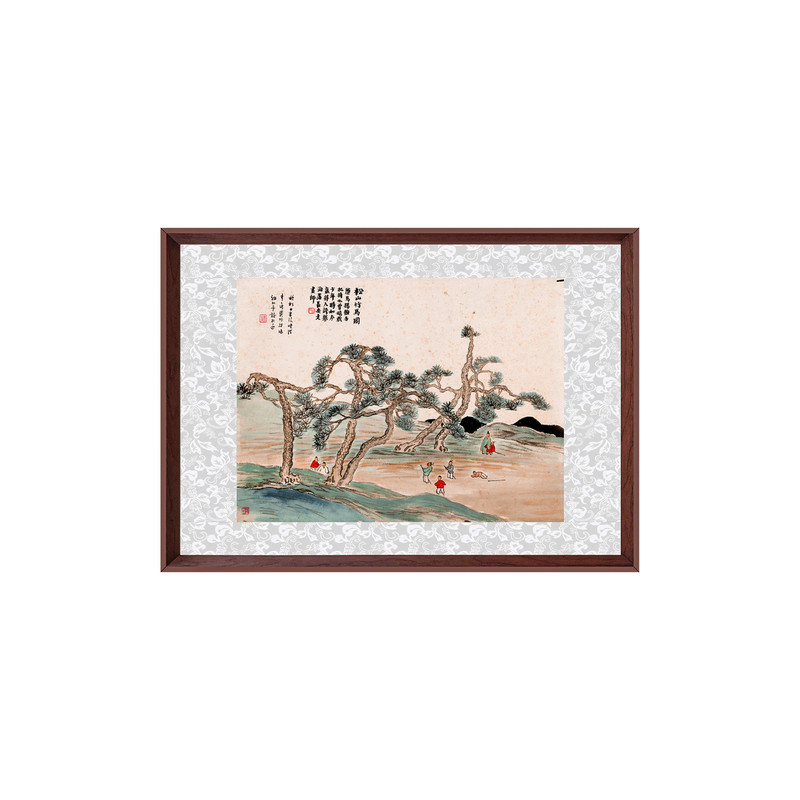 石门二十四景装饰画挂画高清客厅