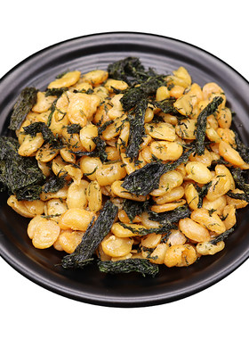 宁波特产海苔豆瓣片罐装蚕豆酥脆
