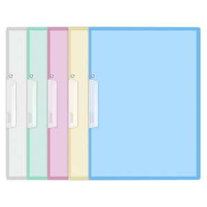 旋转拉杆文件夹a4纸收纳夹试卷夹拉杆夹试卷整理夹透明插页抽杆夹大容量活页夹小学生专用装订成册神器资料夹