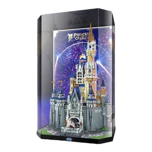 KGBOX乐高迪士尼城堡71040防尘盒43222亚克力展示盒防尘罩透明