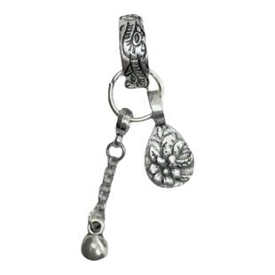 水晶DIY配饰品高保色合金电镀复古风花苞链条提溜流苏手串珠配件