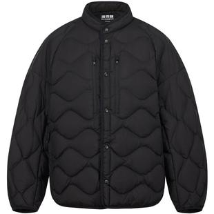 波司登秋季男女同款创新短款时尚小立领抗皱轻薄羽绒服