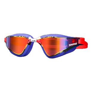 swans泳镜女武神专业竞速比赛训练高清防水防雾男女儿童游泳眼镜