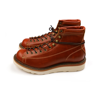 1907工装靴875复刻红翼英伦复古疯马真皮高帮鞋red马丁靴wing男靴