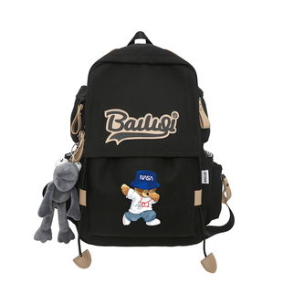 NASA联名双肩包男大容量短途旅行电脑背包初中生高中大学生书包女