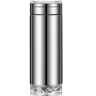 玻璃内胆保温杯大容量便携镀银水杯女办公杯子男士高档泡茶杯家用