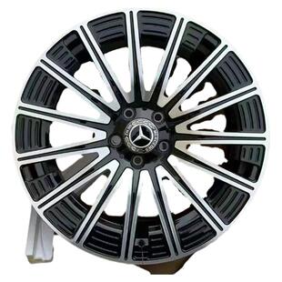 适用25款奔驰E级海外版轮毂18寸19寸20寸E300L尊贵锻造多条幅钢圈