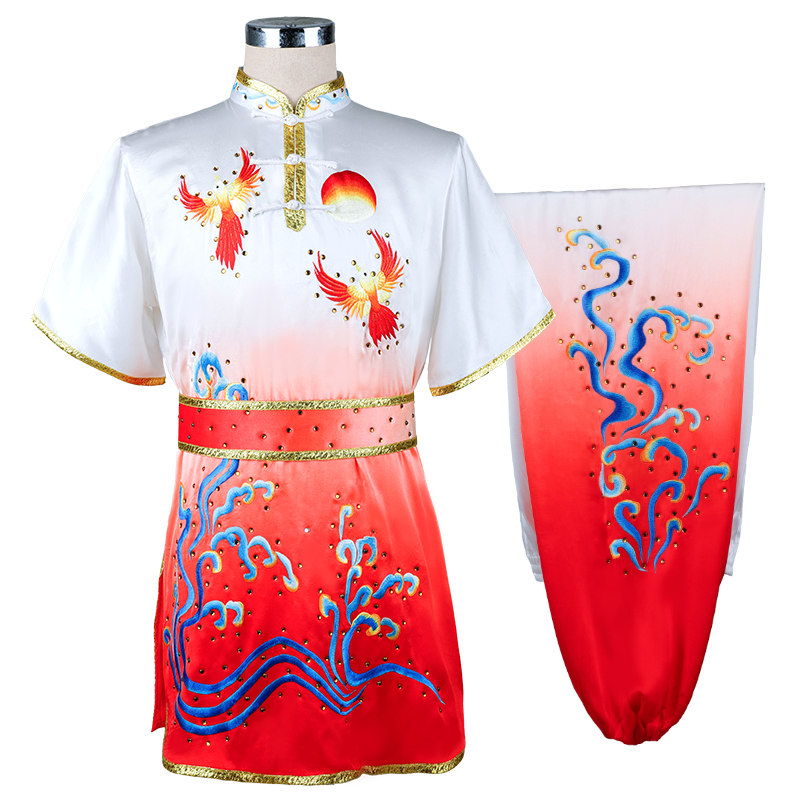 大业亨通武术竞赛服手工定制