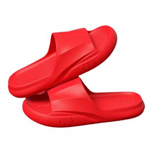 EVA本命年红色踩屎感凉拖鞋女夏季室内家居结婚一对洗澡外穿拖鞋