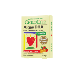 童年Childlife藻油DHA软胶囊婴幼儿9粒周享【效期至26年7月】