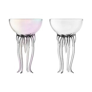 MOLALUNA.Jellyfish.酒具高颜值创意鸡尾酒杯子玻璃果汁杯 | 水母