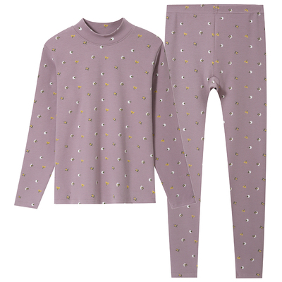 女纯棉厚款妈妈中老年人保暖内衣