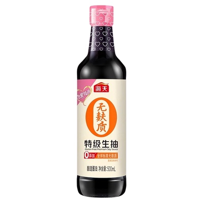 海天特级生抽全球标准无麸质