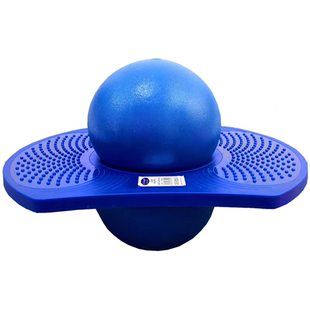 幼儿园感统训练器材跳跳球儿童蹦蹦球健身球弹跳球平衡踏板脚球
