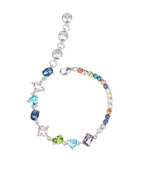 原创重工宝石彩色手链