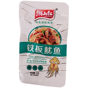 开袋即食零食湘山铁板鱿鱼