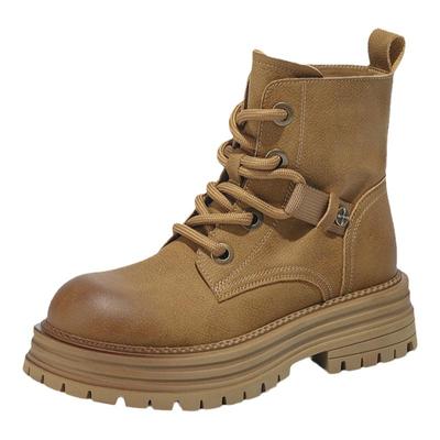 达芙妮爆款推荐！马丁靴加绒短靴