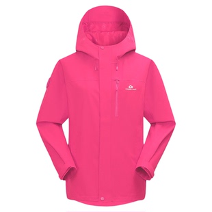 拓路者青鸟冲锋衣女款户外徒步登山服三合一抓绒内胆防风防水外套