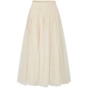 LaceMade 白月织梦 法式复古浪漫蕾丝网纱鱼骨胸衣半裙仙女裙套装