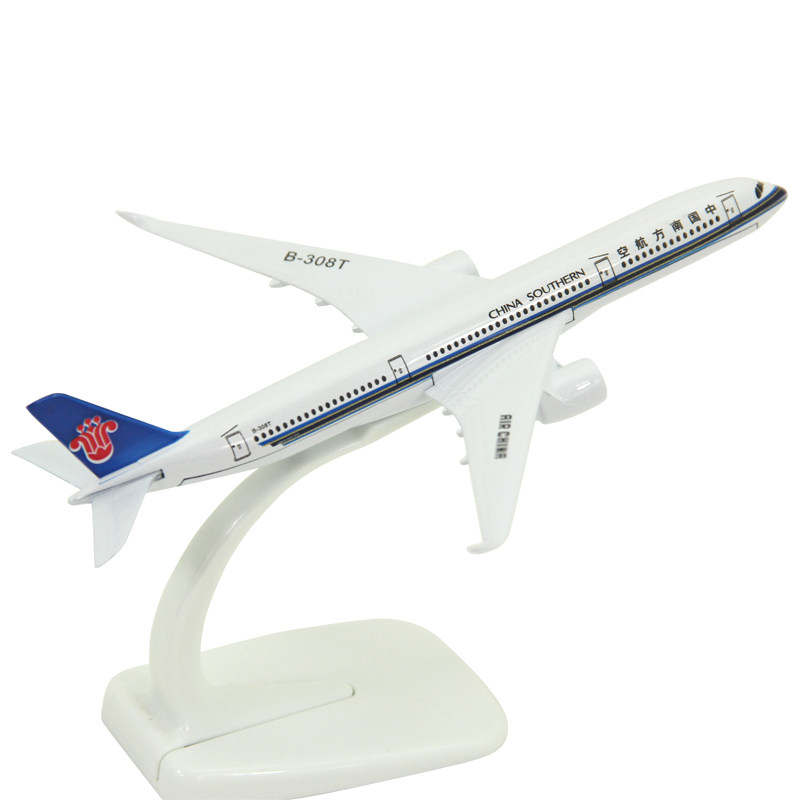 空客a380飞机模型南方航空20cm仿真合金客机B787南航16cm航模带轮