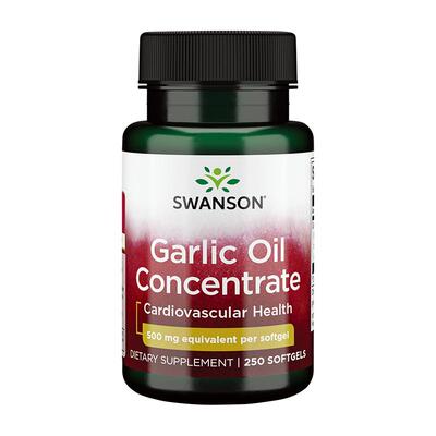 Swanson斯旺森大蒜素软胶囊脱臭大蒜油精华浓缩大蒜提取物250粒