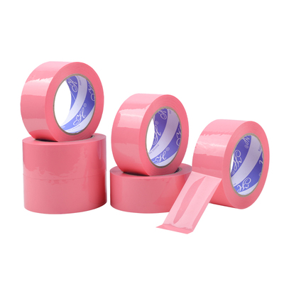 粉色封箱胶带高粘不断开发票